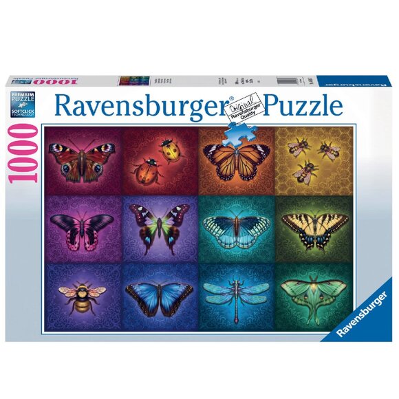 New sealed Ravensburger 1000pcs Adult Puzzle-Winged Things - Picture 1 of 11